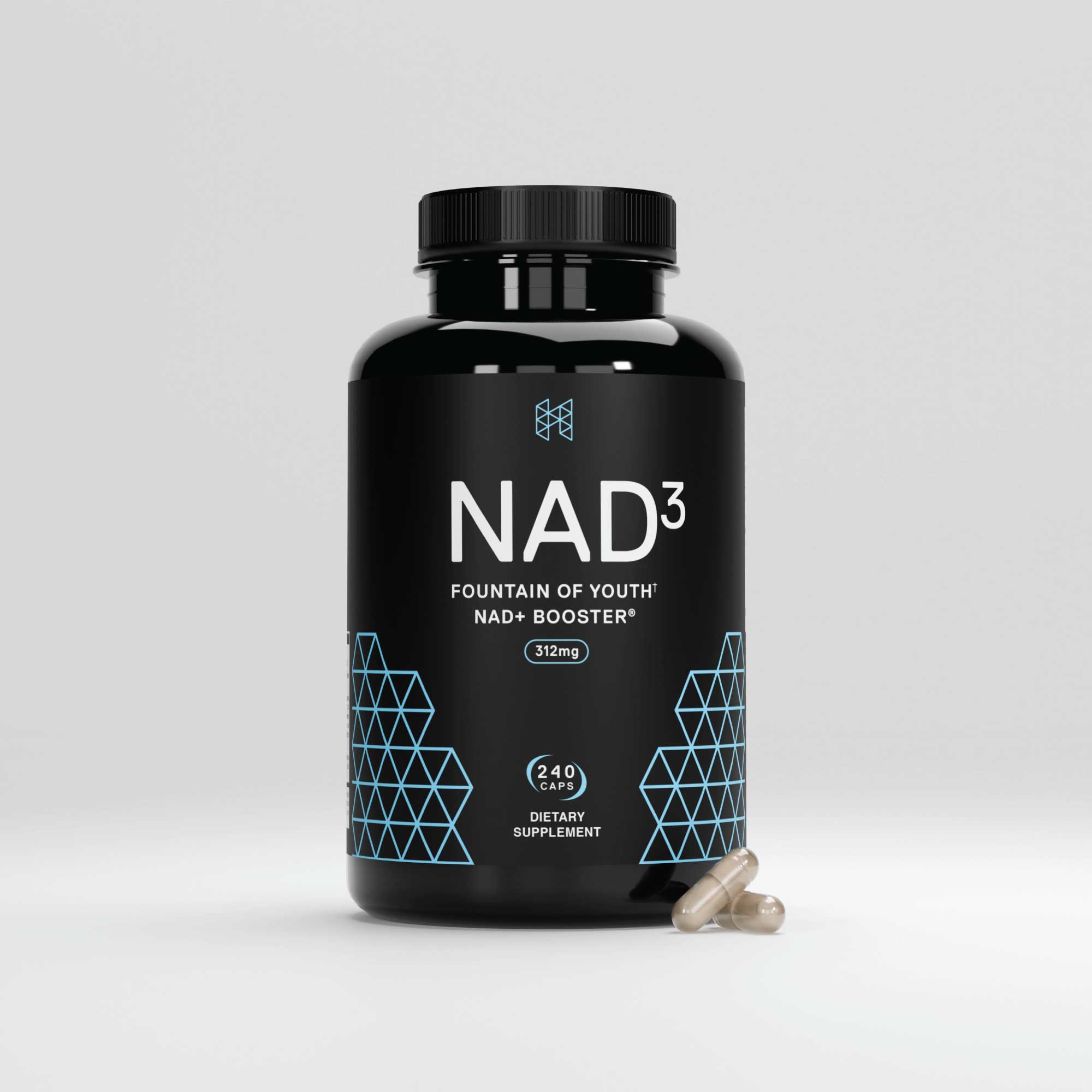 NAD3® 240 • An All Natural NAD+ Booster® Dietary Supplement (4 Month Supply)